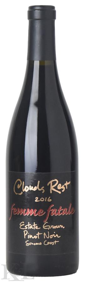 2016 Clouds Rest "Femme Fatale" Sonoma Coast Pinot Noir