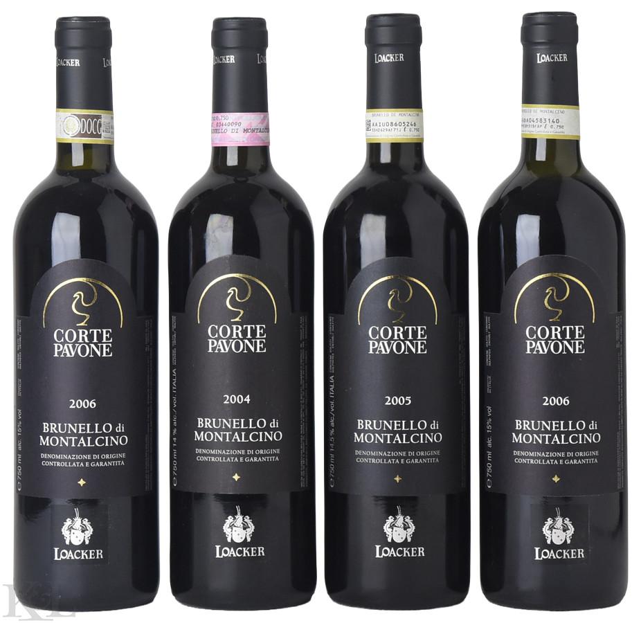 2004-2006 Corte Pavone Brunello di Montalcino Vertical