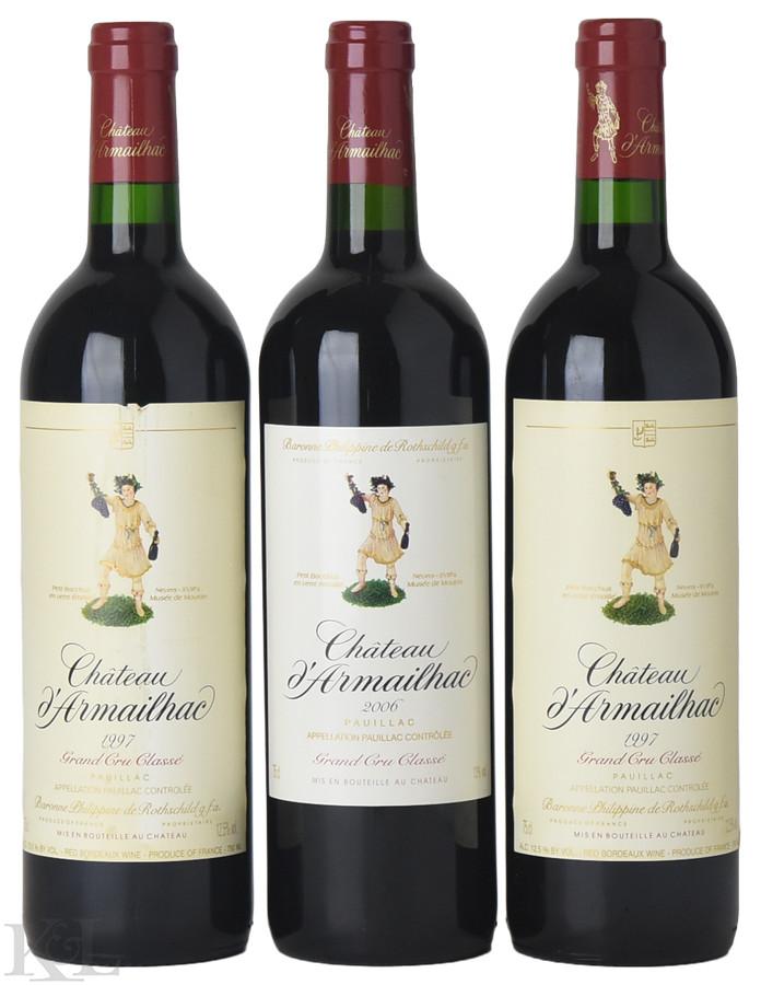 1997 & 2006 d'Armailhac, Pauillac