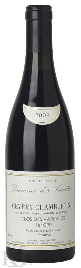 2008 Domaine des Varoilles Gevrey-Chambertin 1er Cru "Clos des Varoilles"
