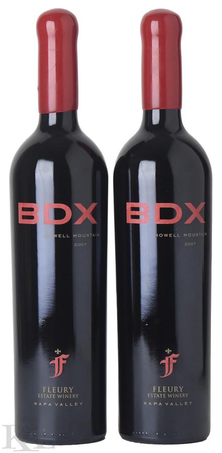 2007 Fleury Estate Winery "BDX" Napa Valley Red Blend