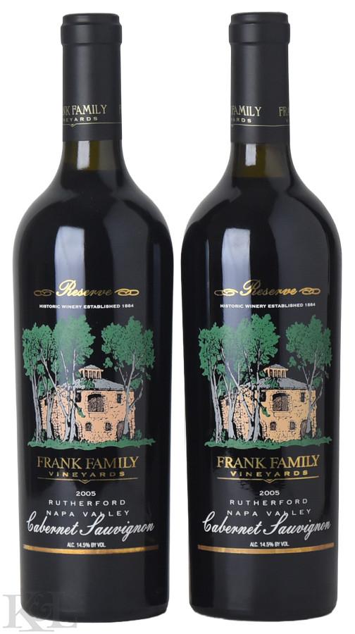 2005 Frank Family "Reserve" Rutherford Cabernet Sauvignon