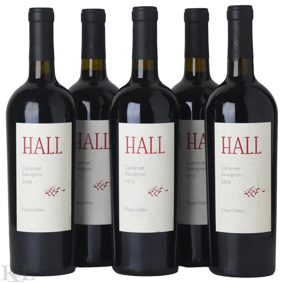 2008 & 2013 Hall Napa Valley Cabernet Sauvignon