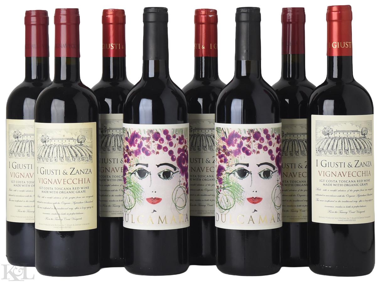 2009 & 2015 I Giusti & Zanza "Dulcamara" Toscana Rosso & Rosso Vigna Vecchia Toscana IGT Tasting Lot