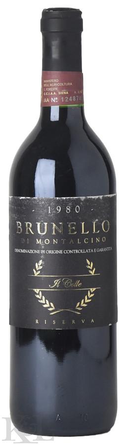 1980 Il Colle Brunello di Montalcino Riserva