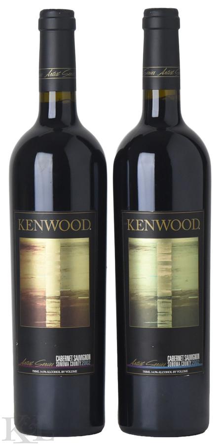 2002 Kenwood "Artist Series" Sonoma Cabernet Sauvignon