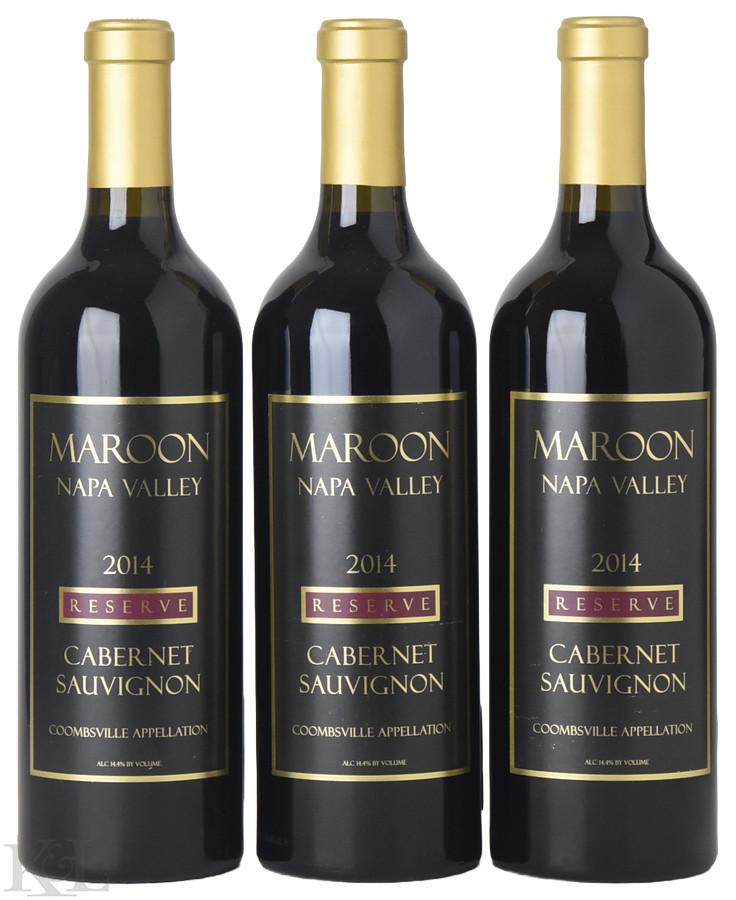 2014 Maroon Wines Special Reserve Coombsville Cabernet Sauvignon