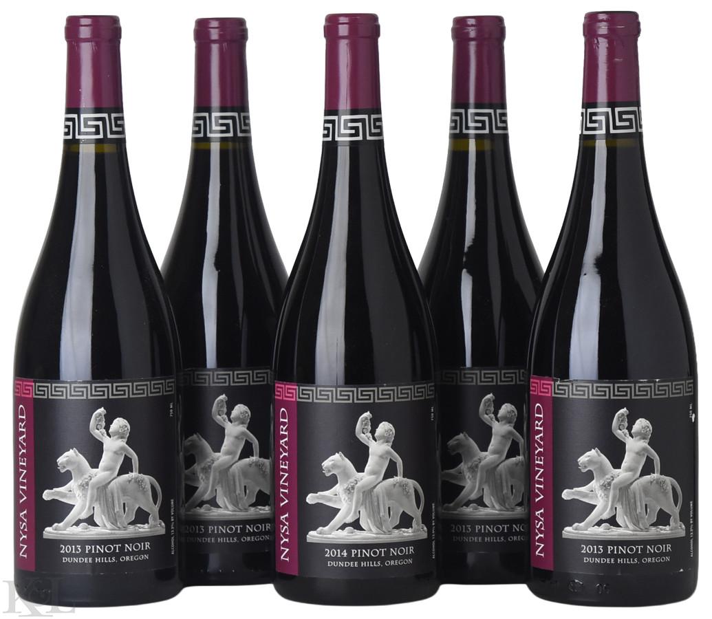 2013-2014 Nysa Vineyard Dundee Hills Pinot Noir Vertical