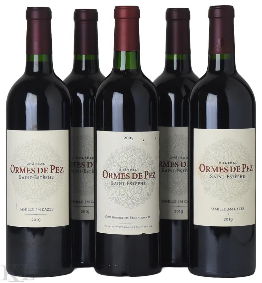2005 & 2019 Ormes de Pez, St-Estèphe