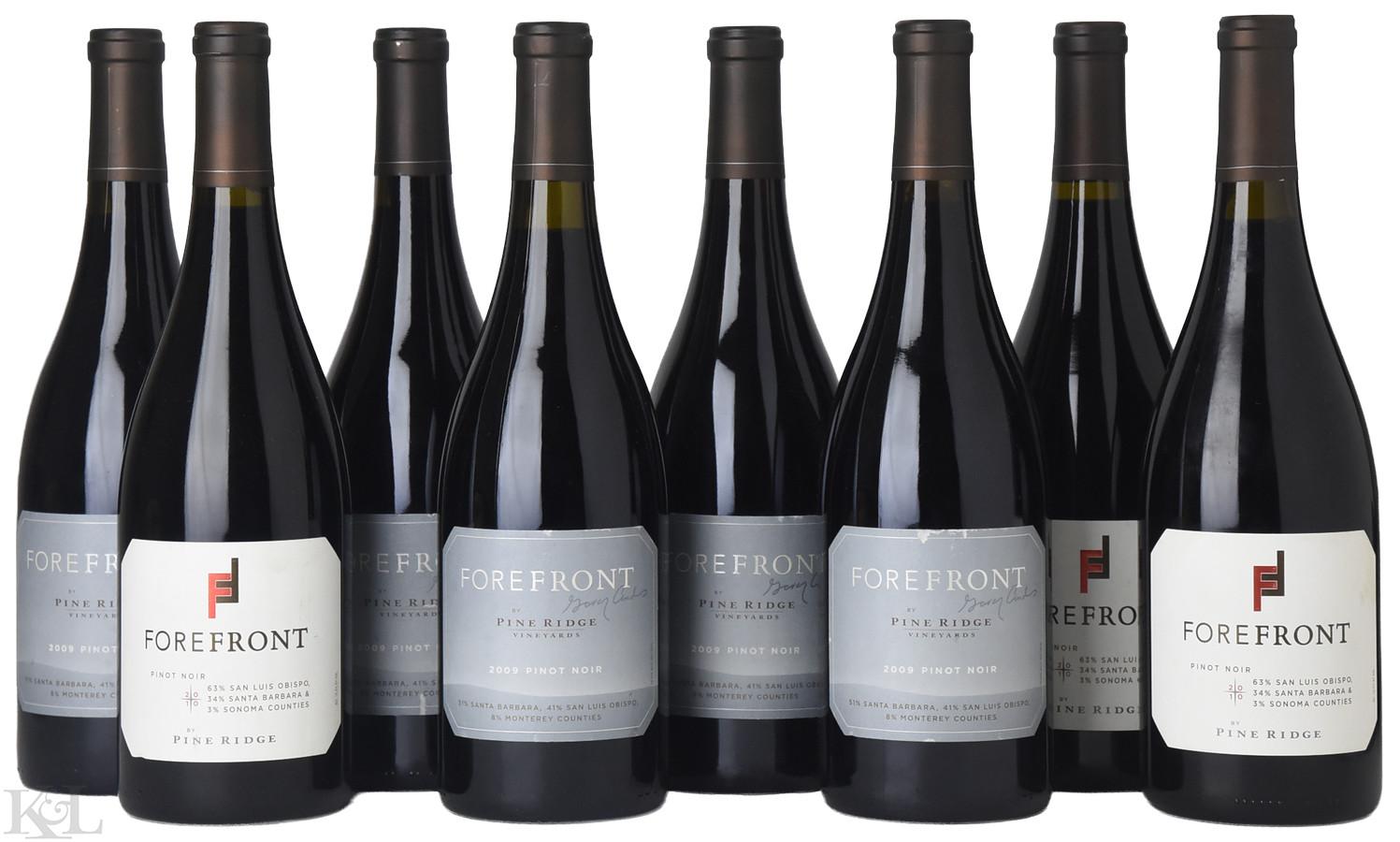 2009-2010 Pine Ridge "Forefront" Pinot Noir Vertical