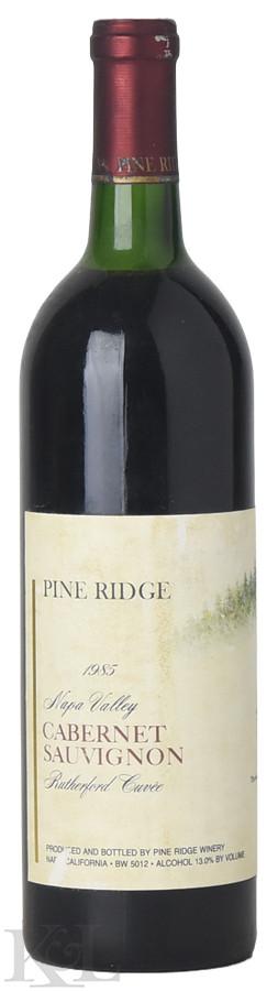 1985 Pine Ridge "Rutherford Cuvée" Napa Valley Cabernet Sauvignon