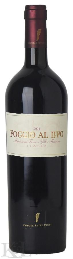 2004 Tenuta Sette Ponti Poggio al Lupo Maremma Toscana