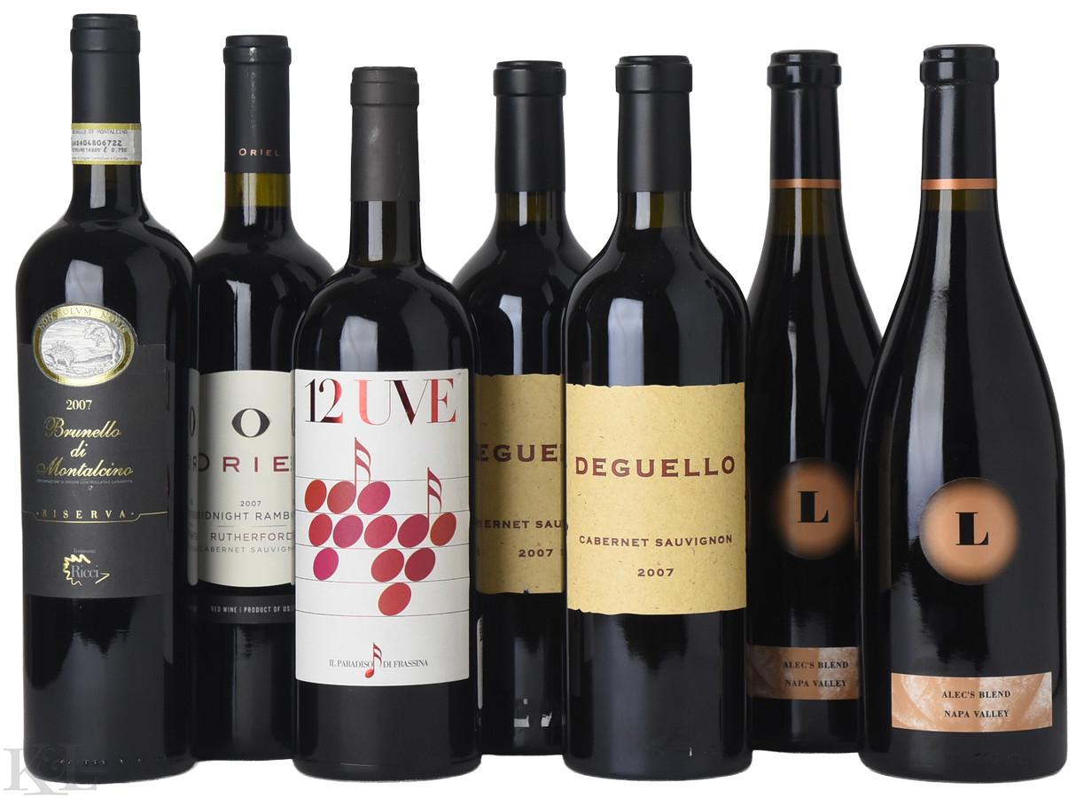 2007 Napa Valley & Tuscany Red Horizontal