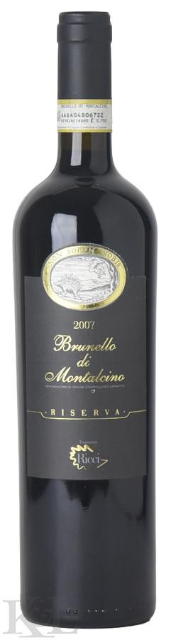 2007 Ricci Brunello di Montalcino Riserva
