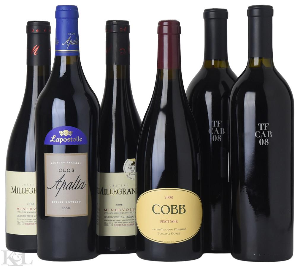2008 French, Chilean & California Red Horizontal