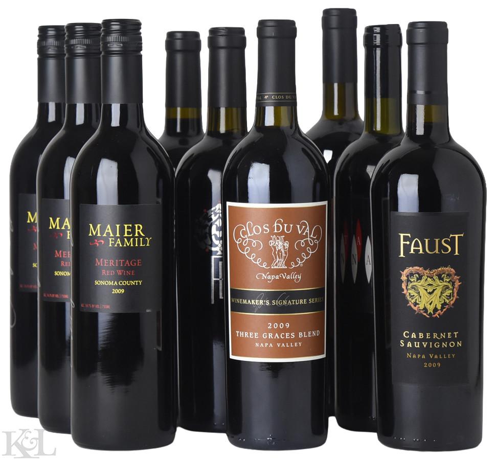 2009 Napa Valley, Sonoma, and coastal Tuscany Red Horizontal