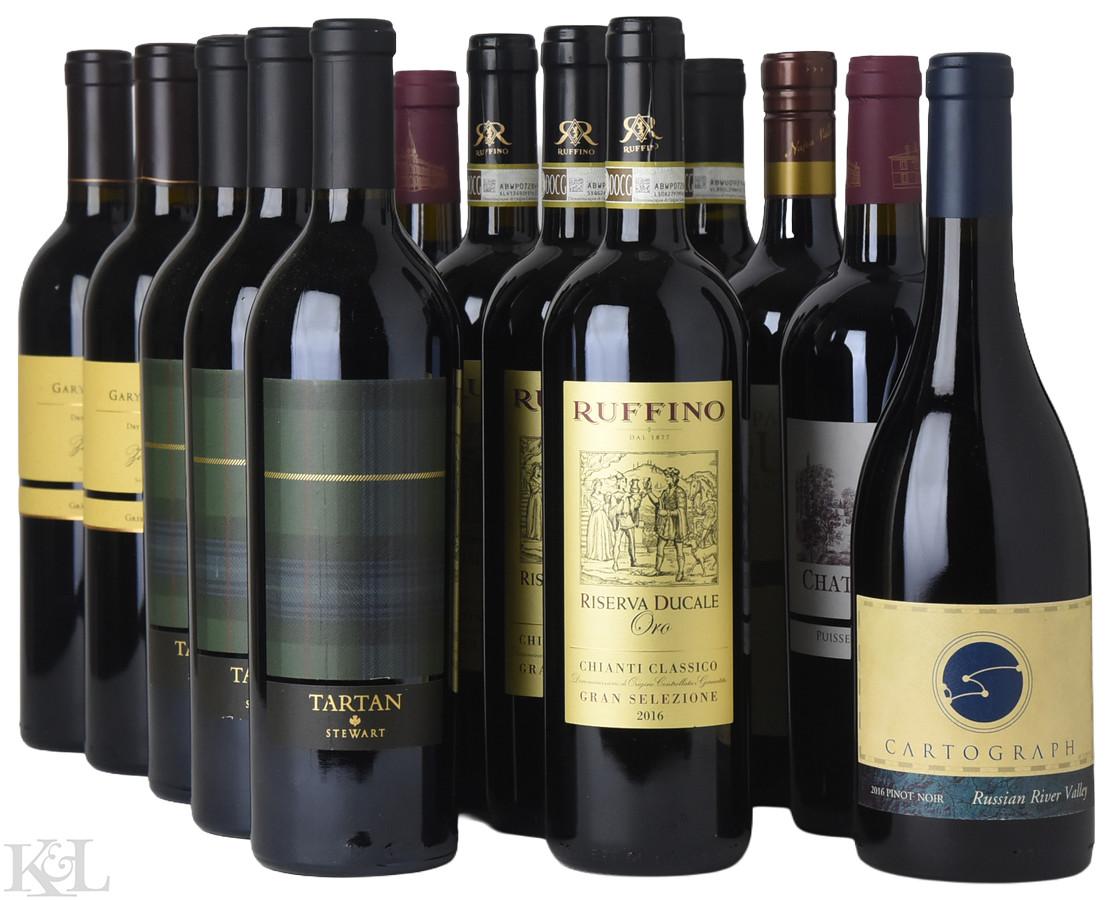 2016 Tuscan, Bordeaux, Rhone & California Red Blend Horizontal