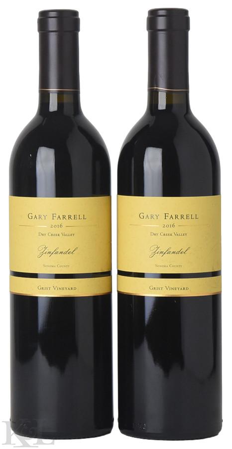 2016 Gary Farrell "Grist Vineyard" Dry Creek Vineyard Zinfandel