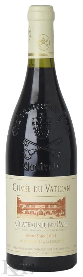 2004 Cuvée du Vatican "Réserve Sixtine" Châteauneuf-du-Pape