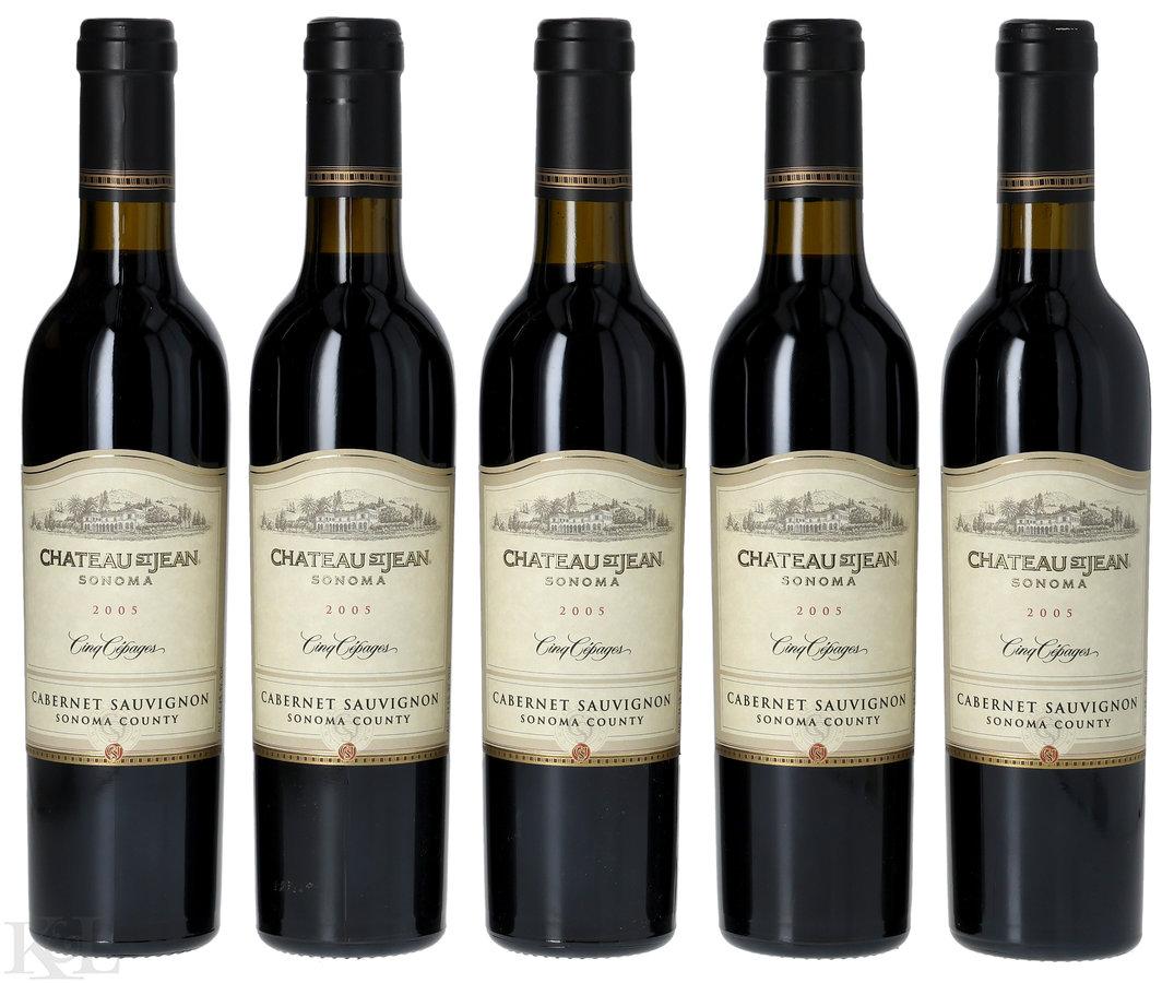 2005 Chateau St. Jean "Cinq Cépages" Sonoma County Cabernet Sauvignon (375ml)