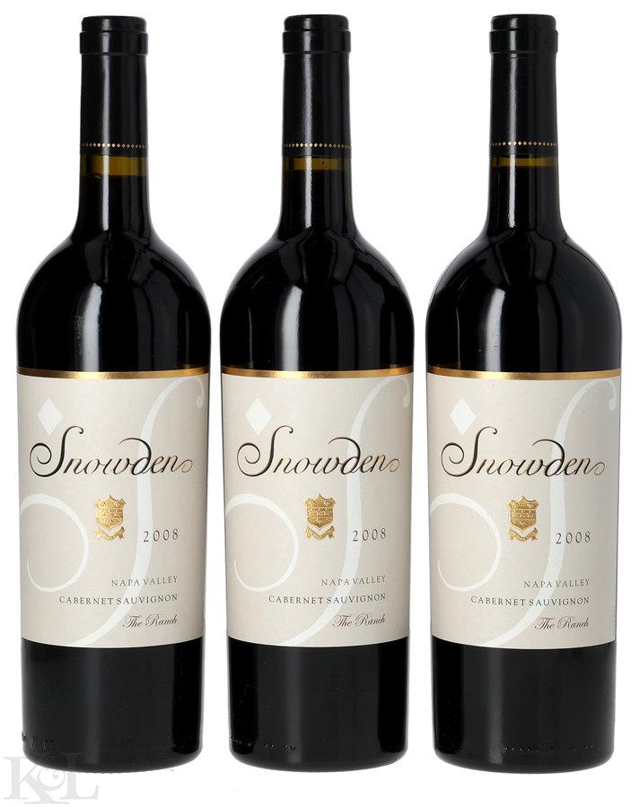 2008 Snowden "The Ranch" Napa Valley Cabernet Sauvignon