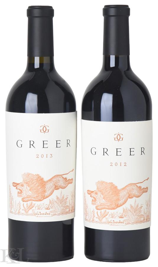 2012-2013 Greer Rutherford Cabernet Sauvignon Vertical