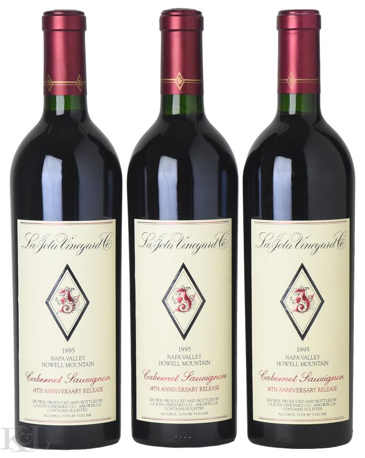 1995 La Jota "14th Anniversary" Howell Mountain Cabernet Sauvignon