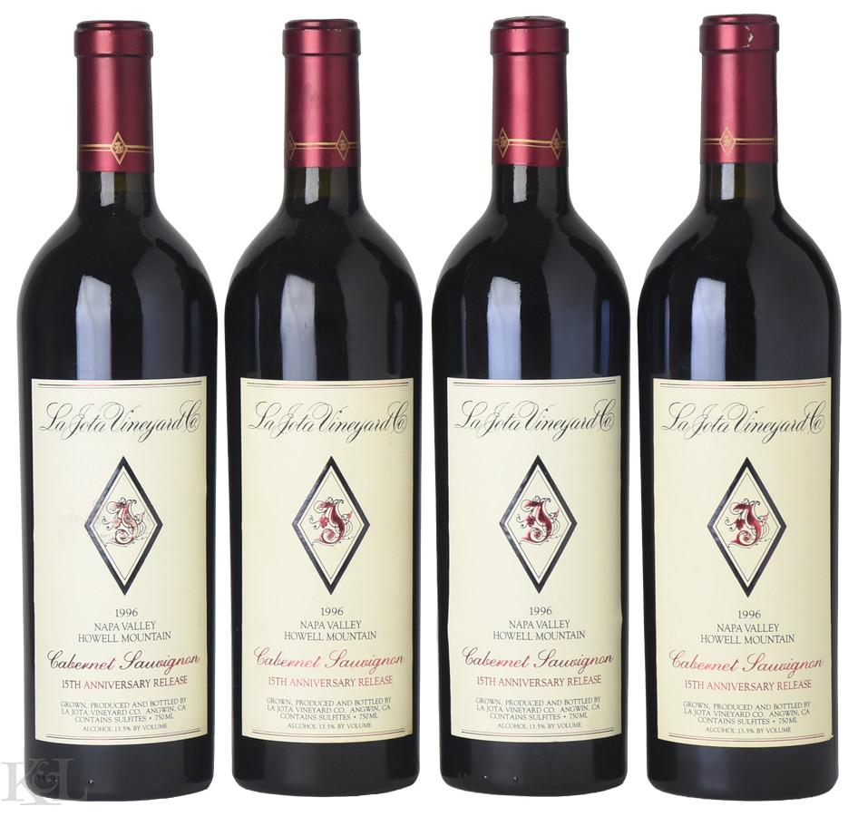 1996 La Jota "15th Anniversary Release" Howell Mountain Cabernet Sauvignon