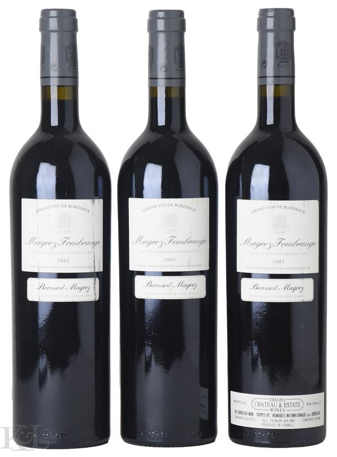 2003 Magrez Fombrauge, St-Émilion