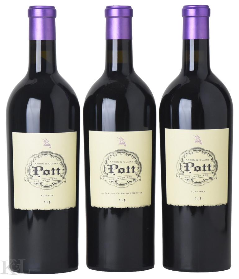2013 Pott Napa Valley  Cabernet Sauvignon Horizontal