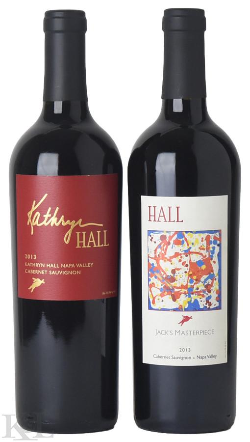 2013 Hall "Jack's Masterpiece" & "Kathryn Hall" Napa Valley Cabernet Sauvignon Horizontal