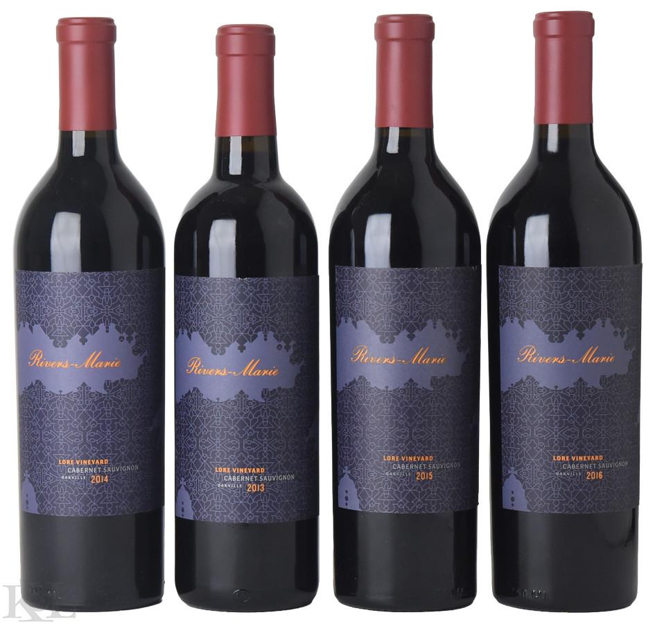 2013-2016 Rivers-Marie "Lore Vineyard" Oakville Cabernet Sauvignon Vertical