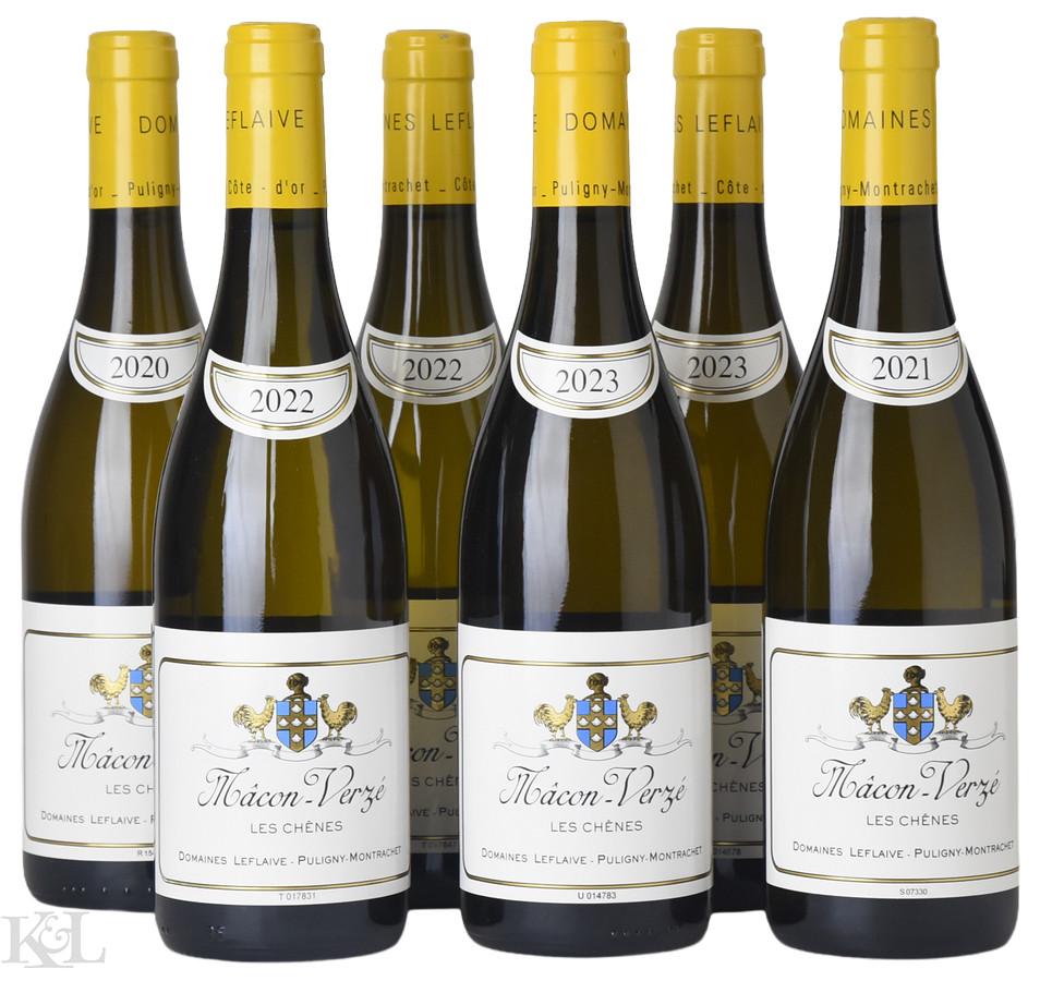 2020-2023 Domaine Leflaive Mâcon-Verzé "Les Chênes" Vertical