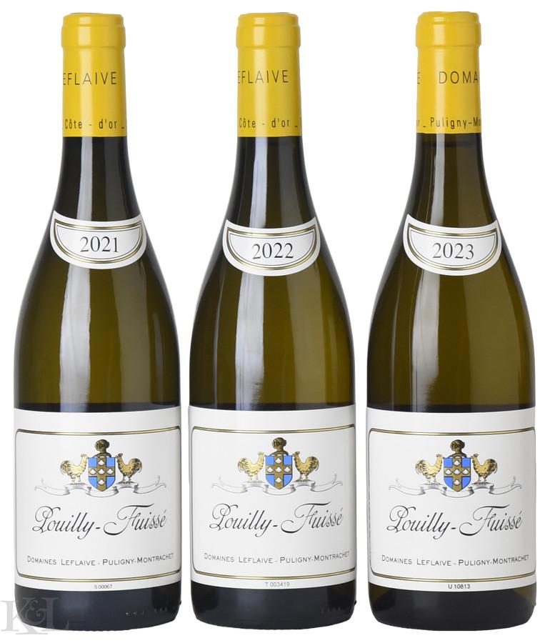 2021, 2022, 2023 Domaine Leflaive Pouilly Fuisse Tasting Lot