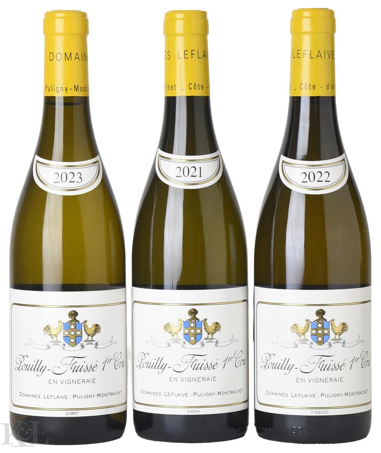 2021, 2022, 2023 Domaine Leflaive Pouilly-Fuisse 1er Cru "En Vigneraie" Tasting Lot