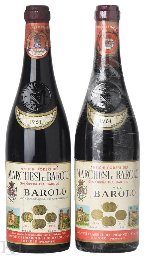 1961 Marchesi di Barolo "Gia Opera Pia" Barolo