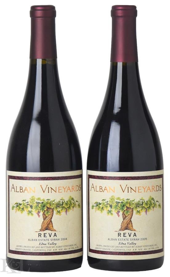 2004-2005 Alban "Reva" Edna Valley Syrah Vertical