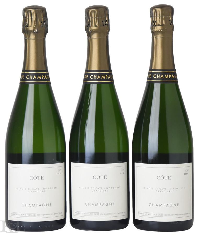 Domaine Les Monts Fournois "Cote-53 Mois de Cave" Blanc de Blancs Grand Cru Champagne