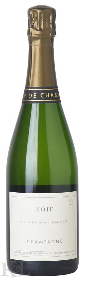 2016 Domaine Les Monts Fournois "Cote" Blanc de Blancs Grand Cru Champagne