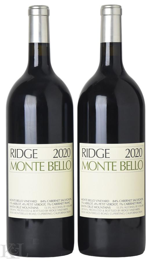 2020 Ridge Vineyards "Monte Bello" Santa Cruz Mountains Cabernet Sauvignon (1.5L)
