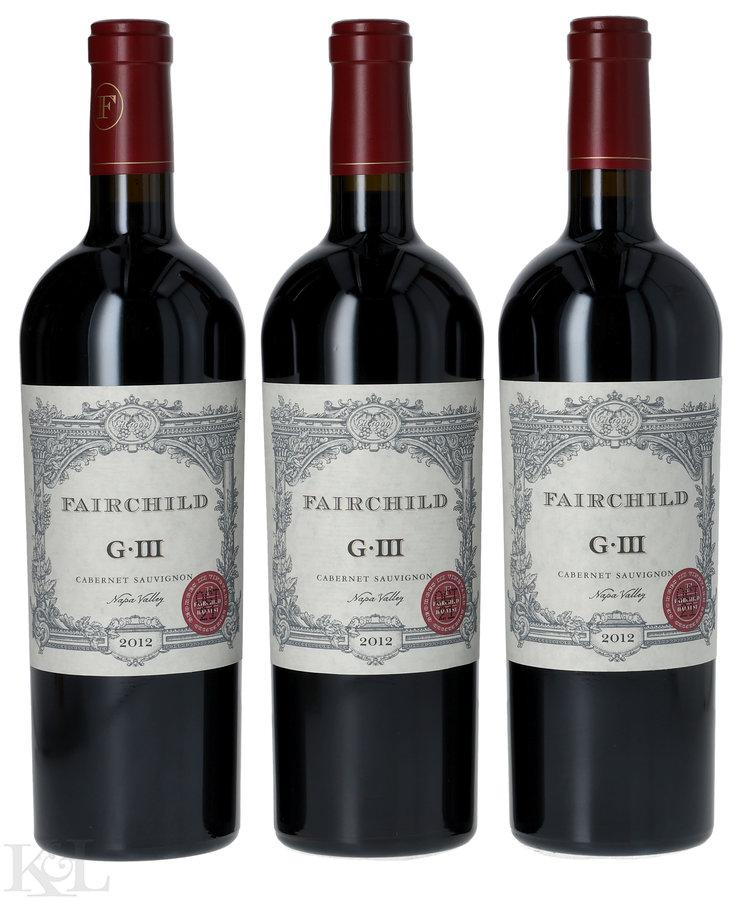 2012 Fairchild "G-III" St. Helena Cabernet Sauvignon