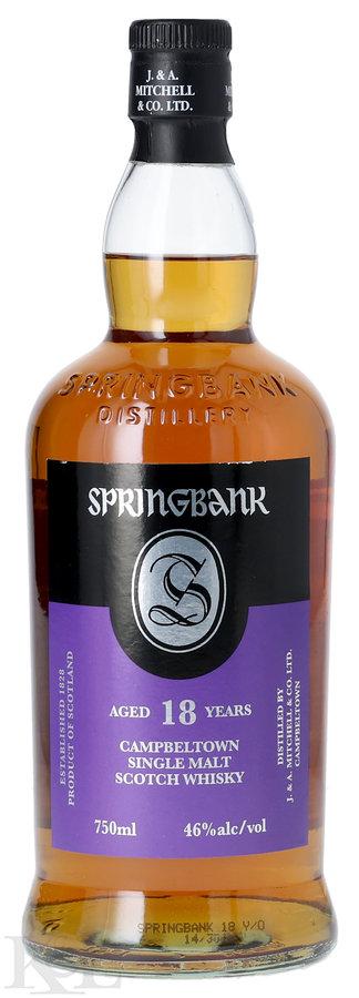 Springbank 18 Year Old Campbeltown Single Malt Scotch Whisky