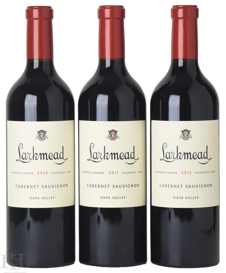 2010-2012 Larkmead Napa Valley Cabernet Sauvignon Vertical