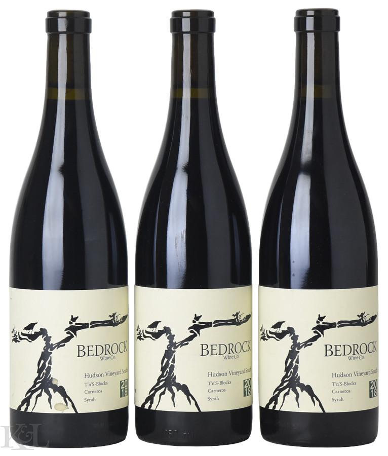 2018 Bedrock Wine Company "T'n'S Blocks - Hudson Vineyard South" Carneros Syrah