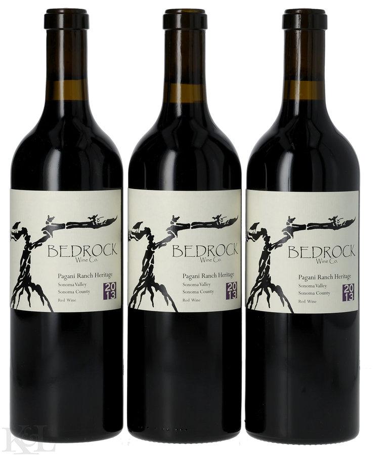 2013 Bedrock Wine Company "Pagani Ranch Heritage" Sonoma Valley Red Blend