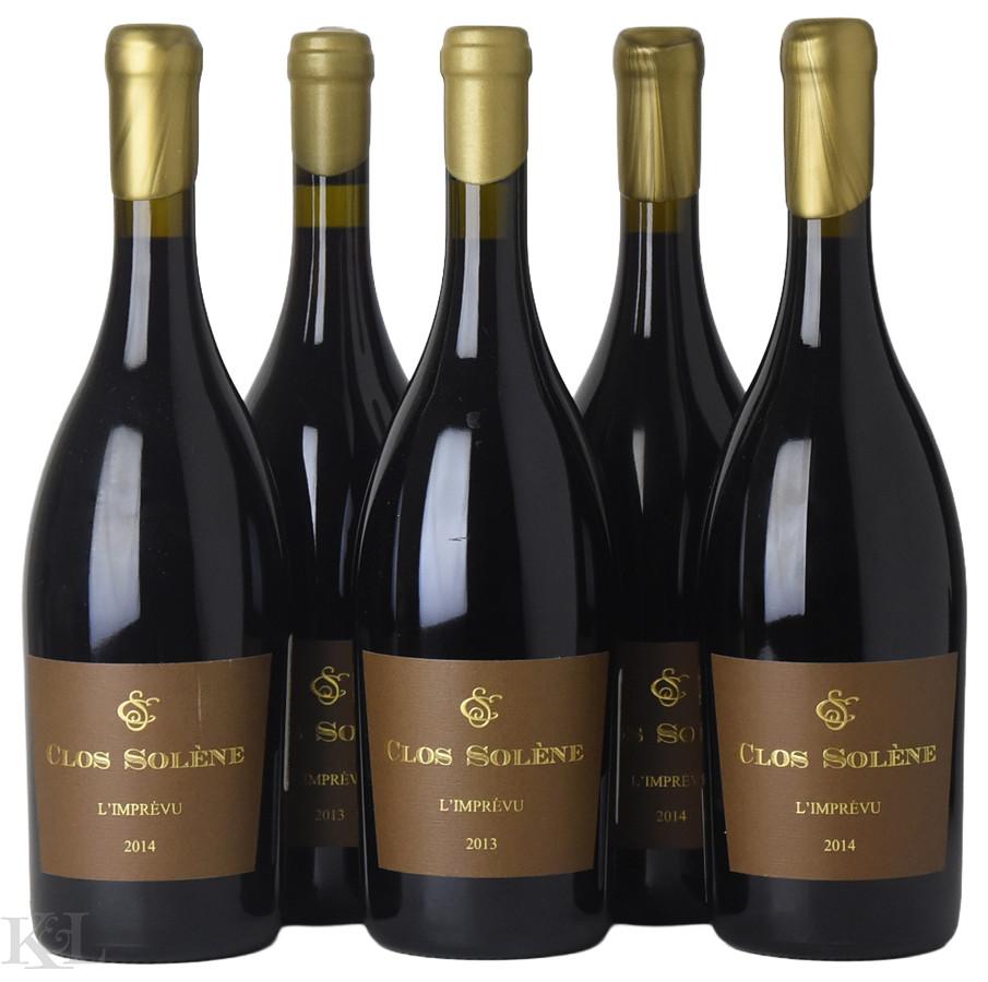 2013-2014 Clos Solène "L'Imprévu" Santa Maria Valley Pinot Noir Vertical