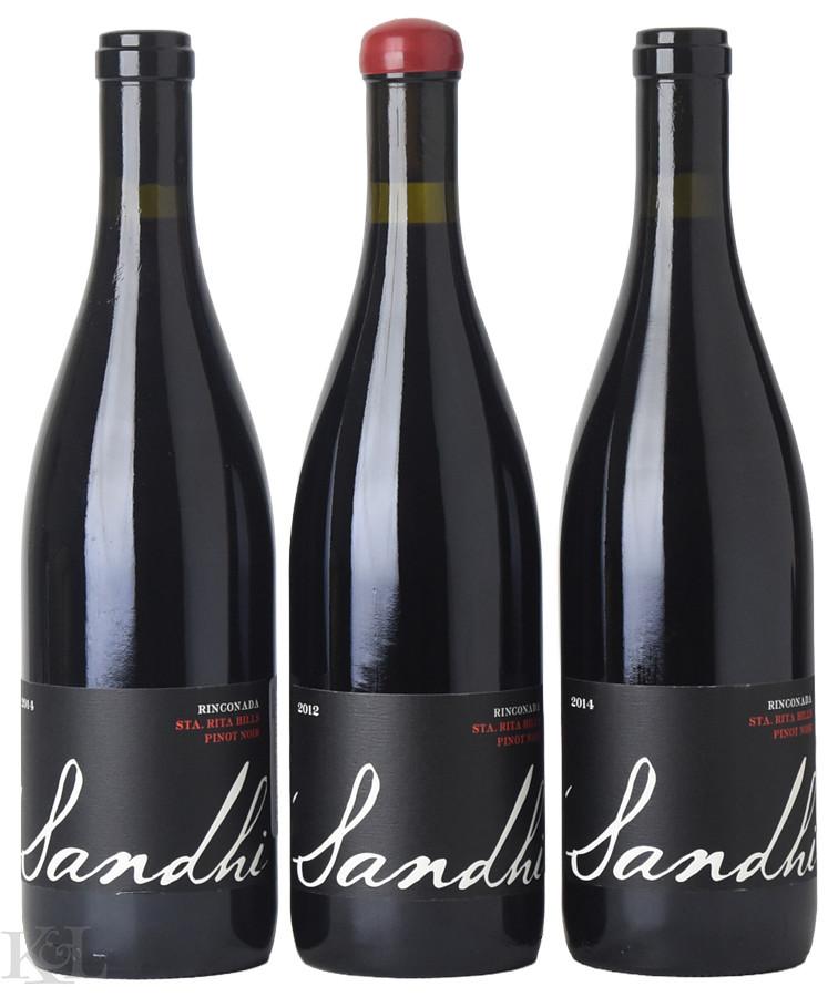 2012 & 2014 Sandhi "La Rinconada" Sta. Rita Hills Pinot Noir