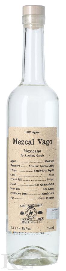 Mezcal Vago Mexicano de Aquilino García Mexicano Mezcal