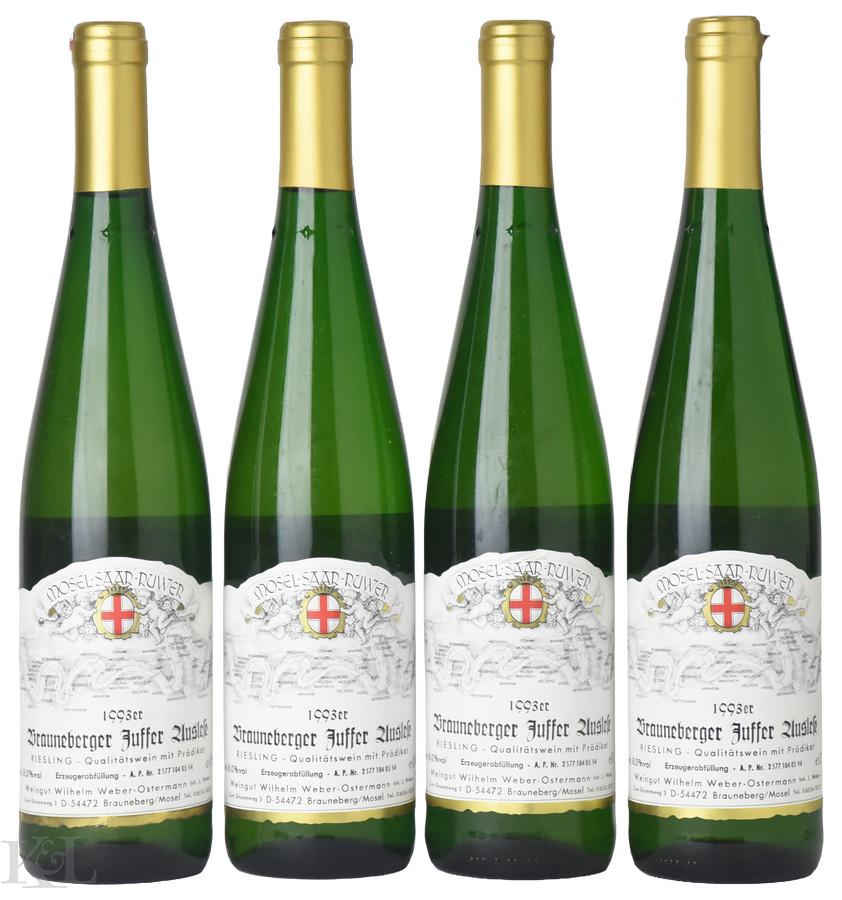 1993 Weingut Wilhelm Weber-Ostermann Brauneberger Juffer Riesling Auslese