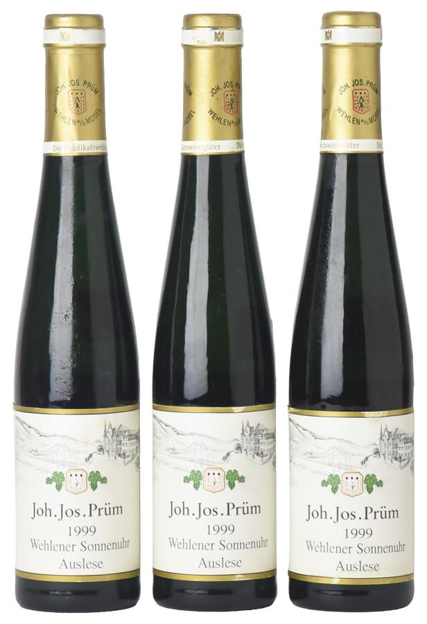 1999 J.J. Prum Wehlener Sonnenuhr Auslese Gold Cap 375ml